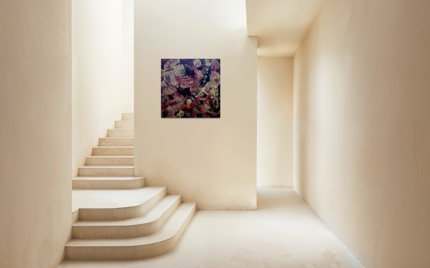 Whispers of Yesterday - 76x76x2cm