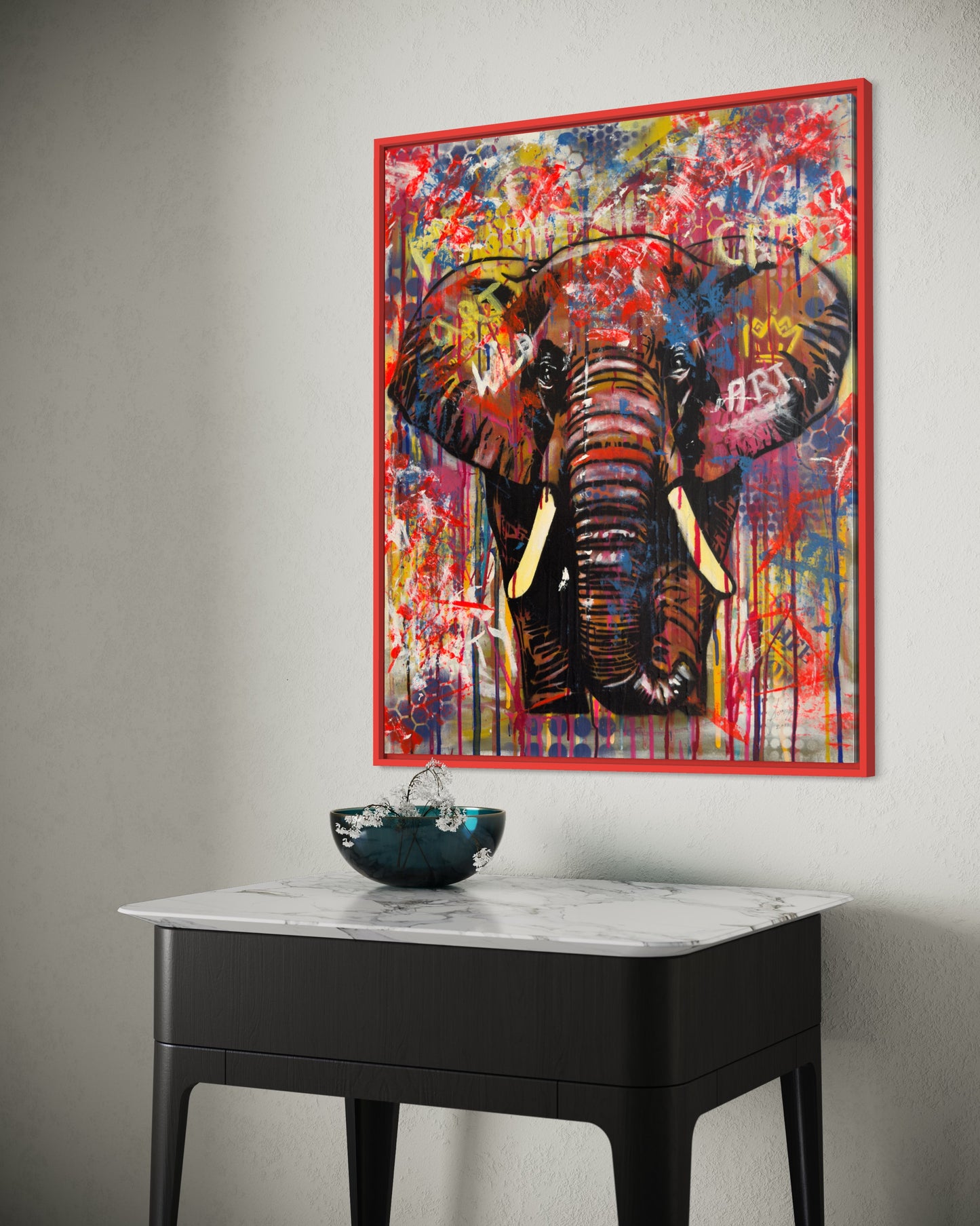 Vivacity - Acrylics on stretched Canvas