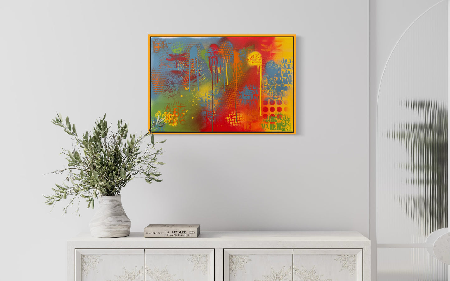 Chromatic Flow - 70x50.5x2cm