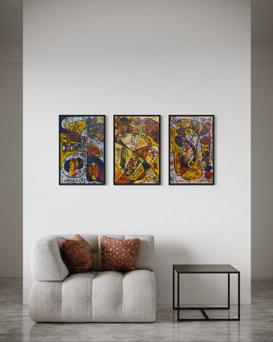 Re-Emergence #3 - A Triptych