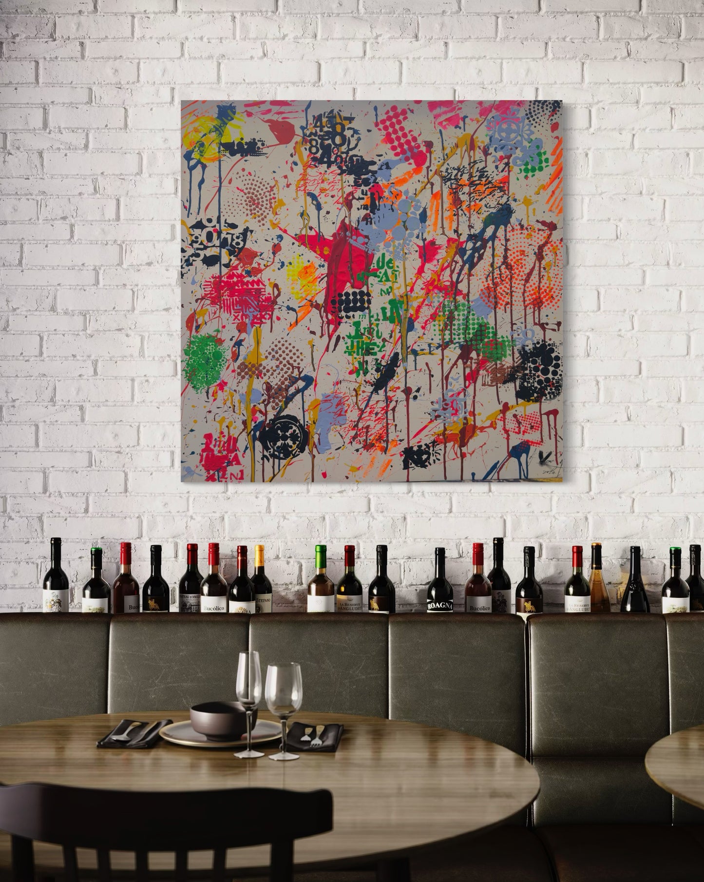 A Moment In Time - 76x76x3.5cm