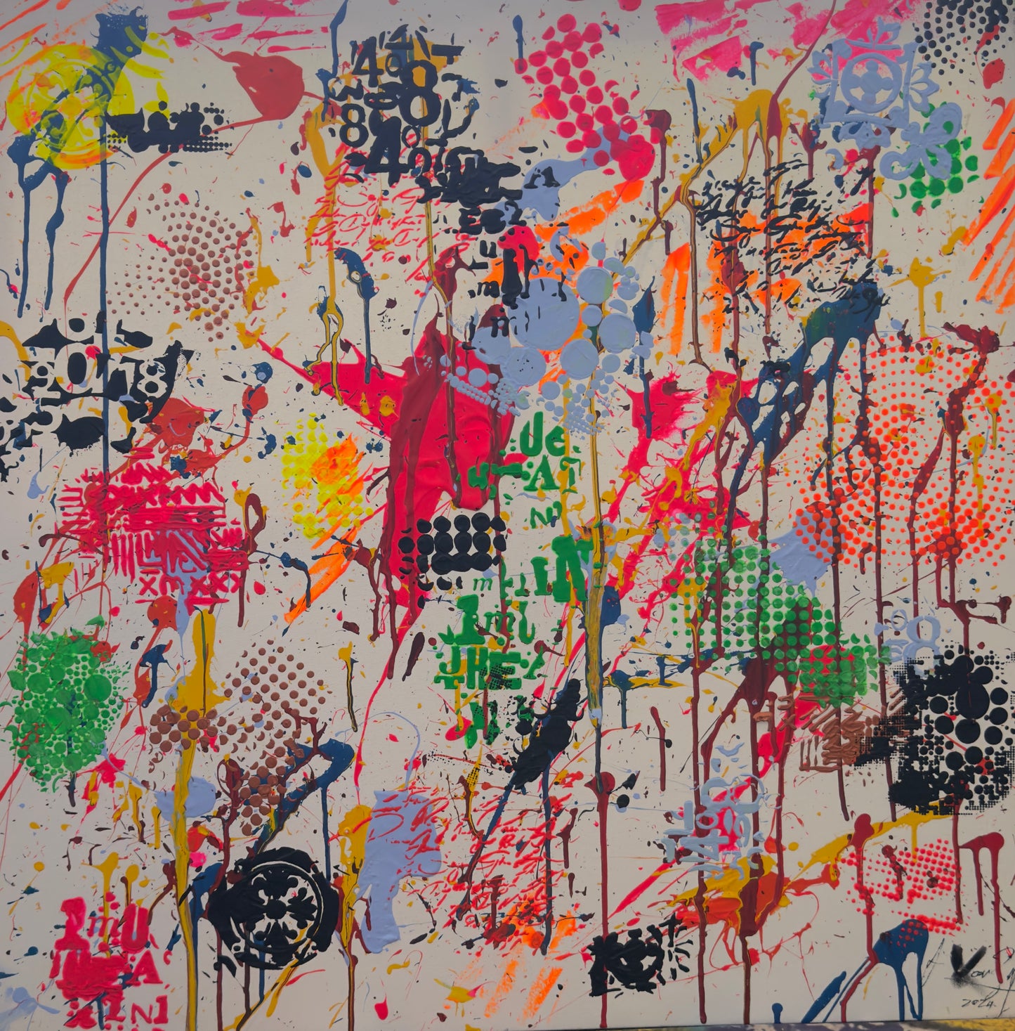 A Moment In Time - 76x76x3.5cm