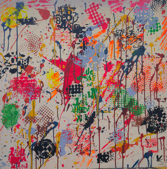 A Moment In Time - 76x76x3.5cm