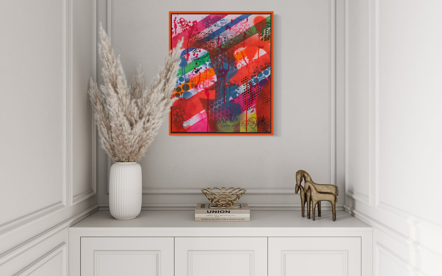 Talking Heads #4 - 61x51x2