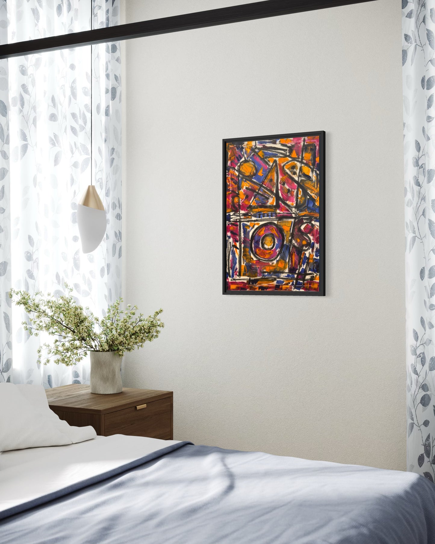 Geometry of Memory - 67x50.5x2cm