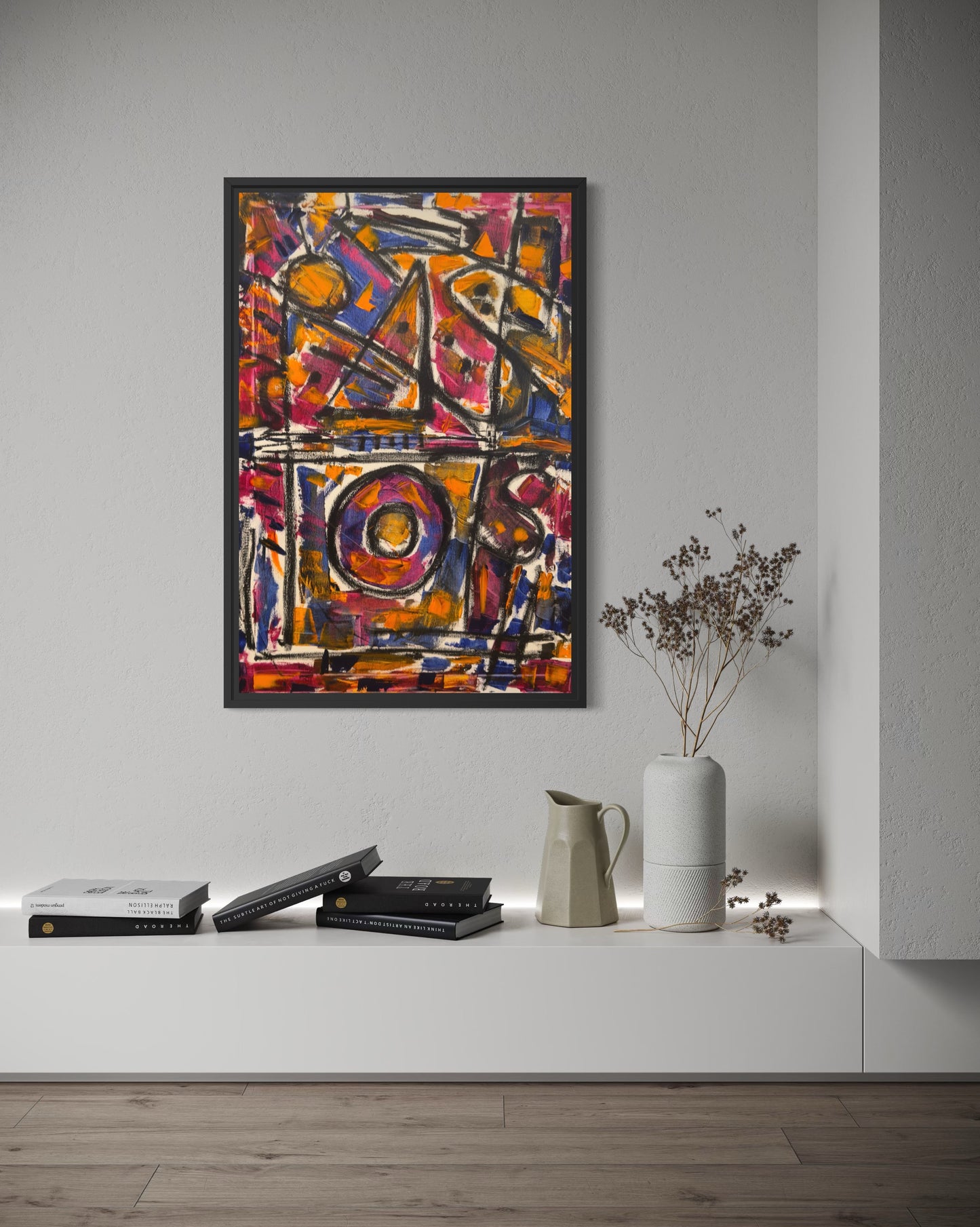 Geometry of Memory - 67x50.5x2cm