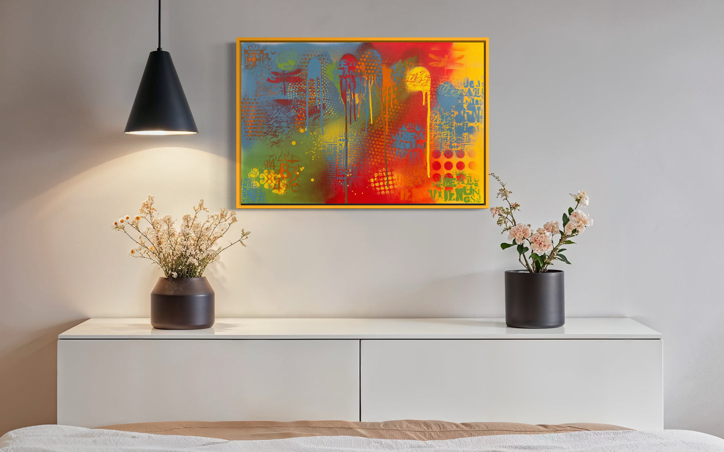 Chromatic Flow - 70x50.5x2cm