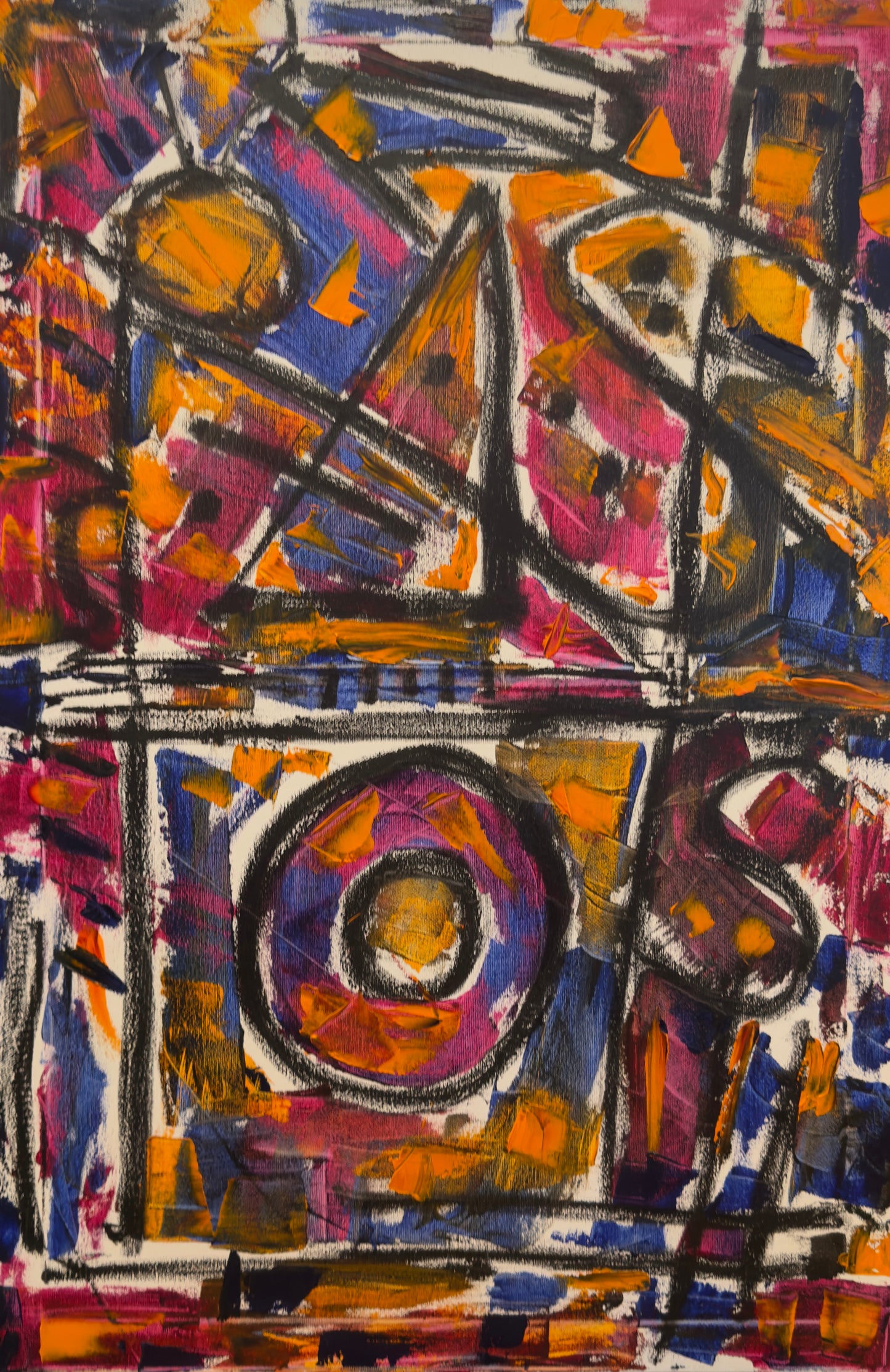 Geometry of Memory - 67x50.5x2cm