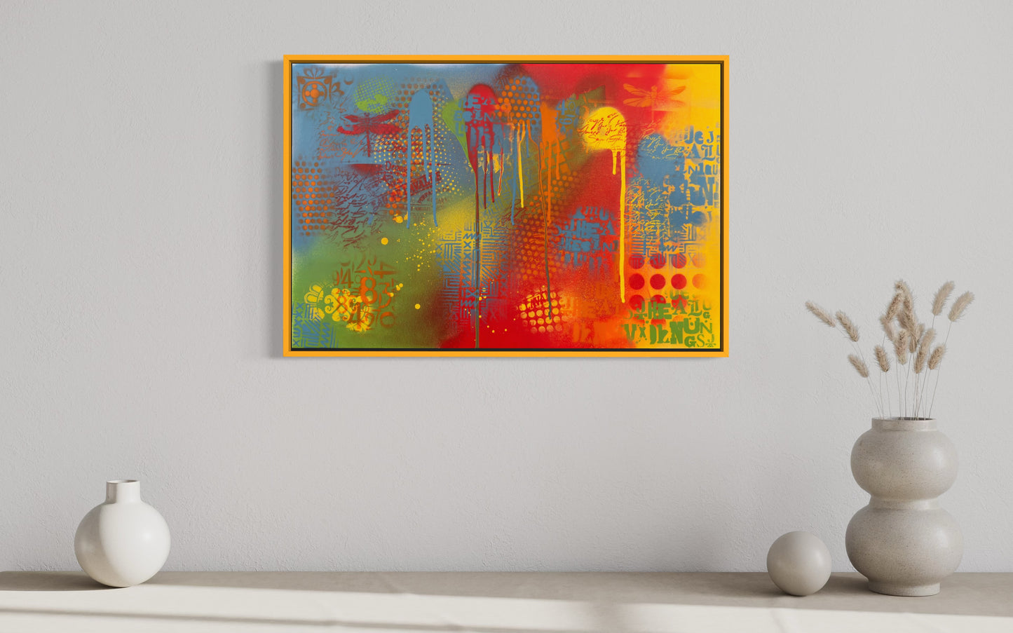 Chromatic Flow - 70x50.5x2cm