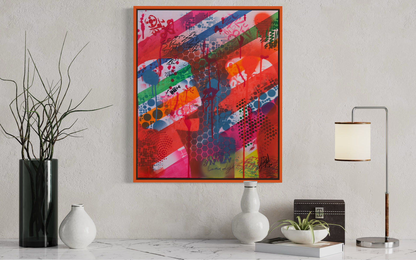 Talking Heads #4 - 61x51x2