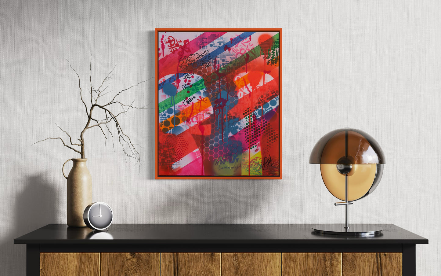 Talking Heads #4 - 61x51x2