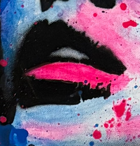 Sultry - 76cm X76cm stretched canvas