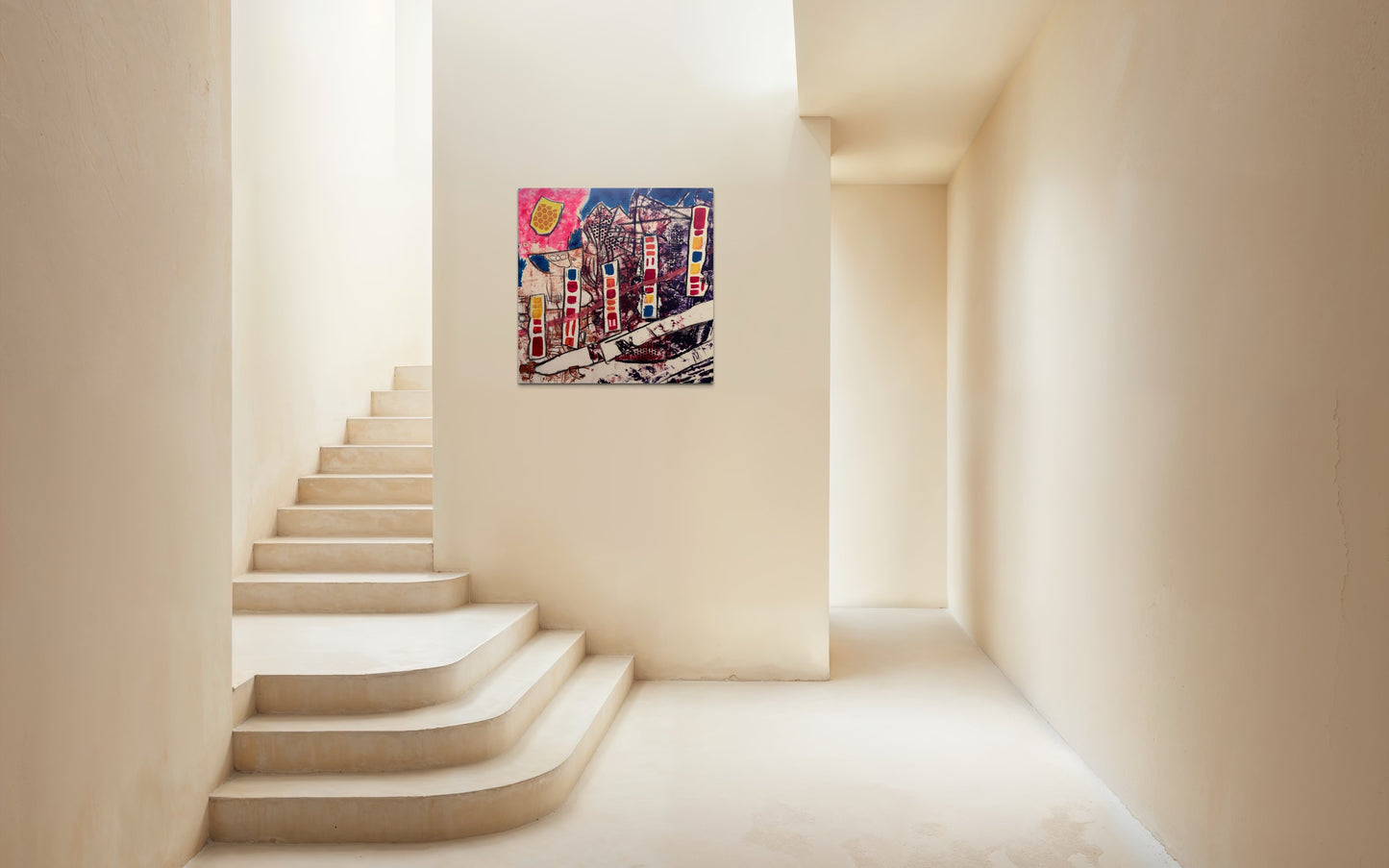 What The Walls Remember - 76x76x3.8cm