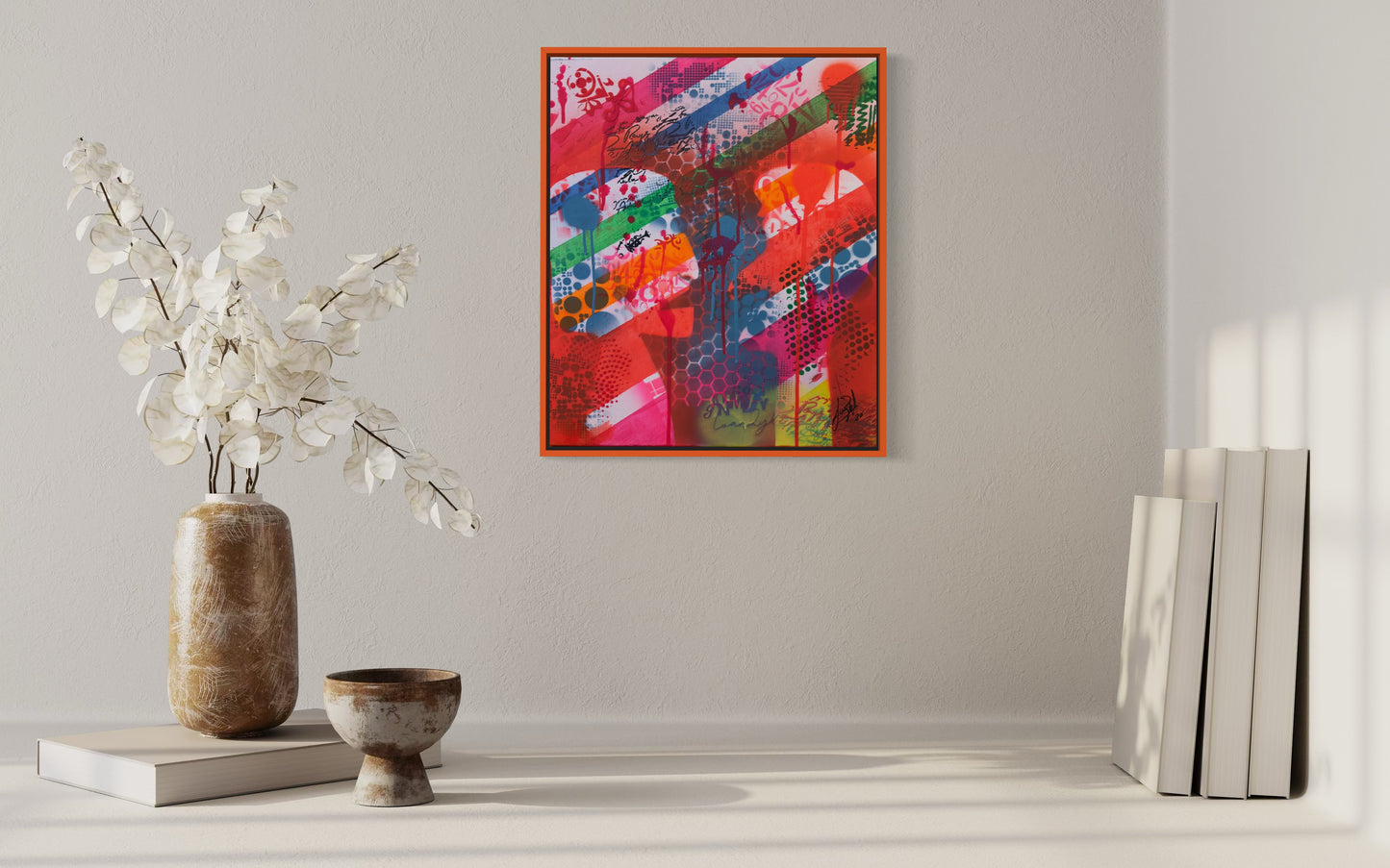 Talking Heads #4 - 61x51x2