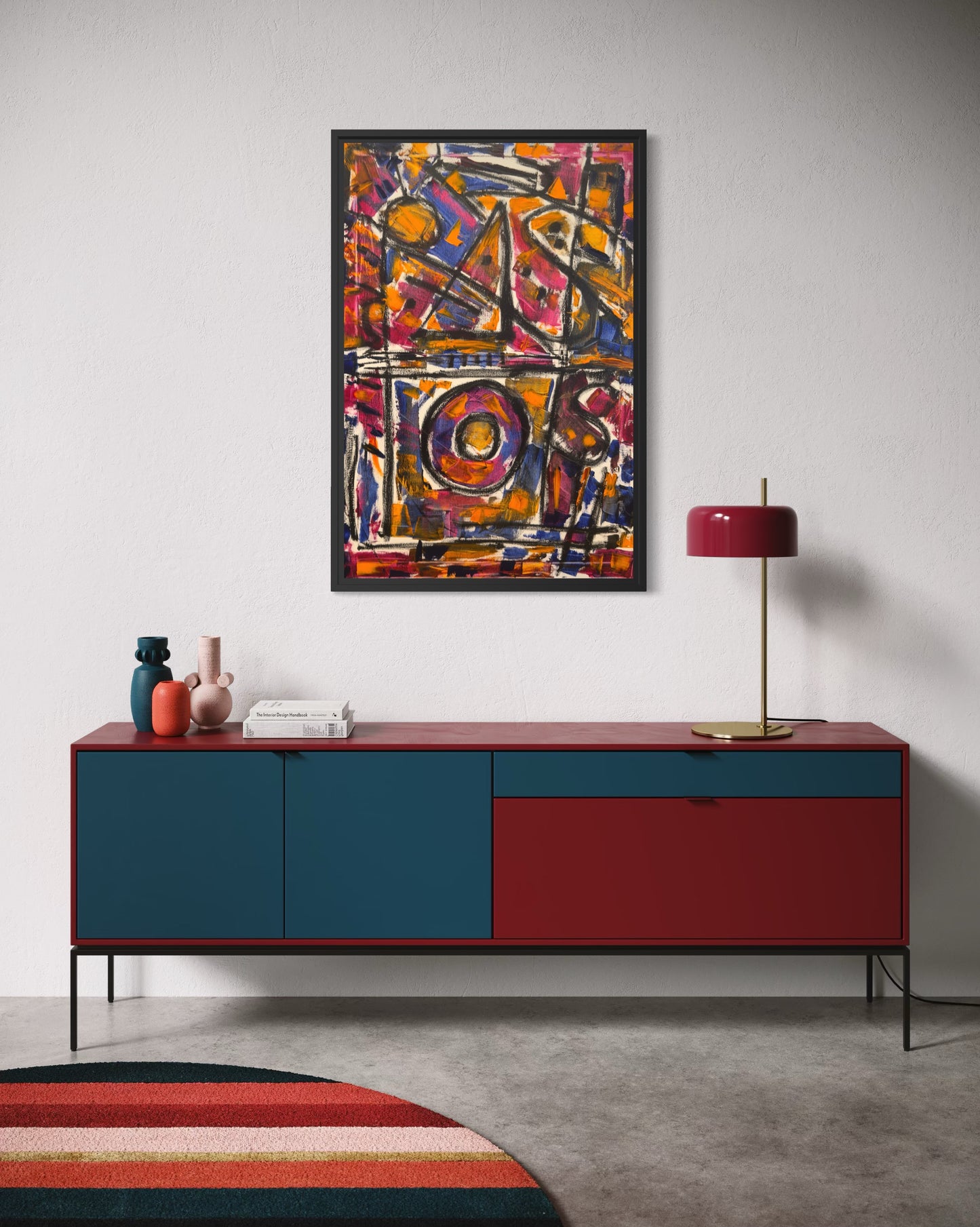 Geometry of Memory - 67x50.5x2cm