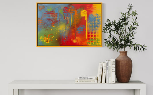 Chromatic Flow - 70x50.5x2cm