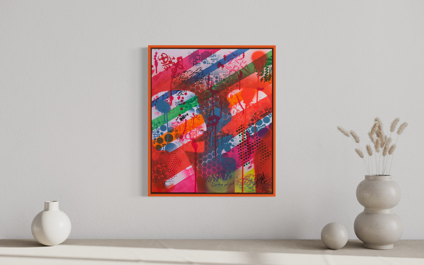 Talking Heads #4 - 61x51x2