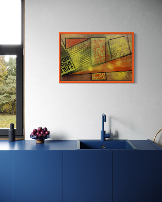 Slippery Slope - 76x51x2cm